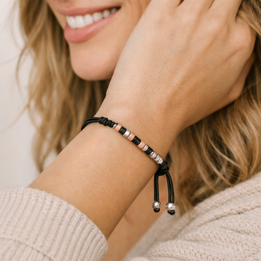 Custom Name Morse Code Bracelet