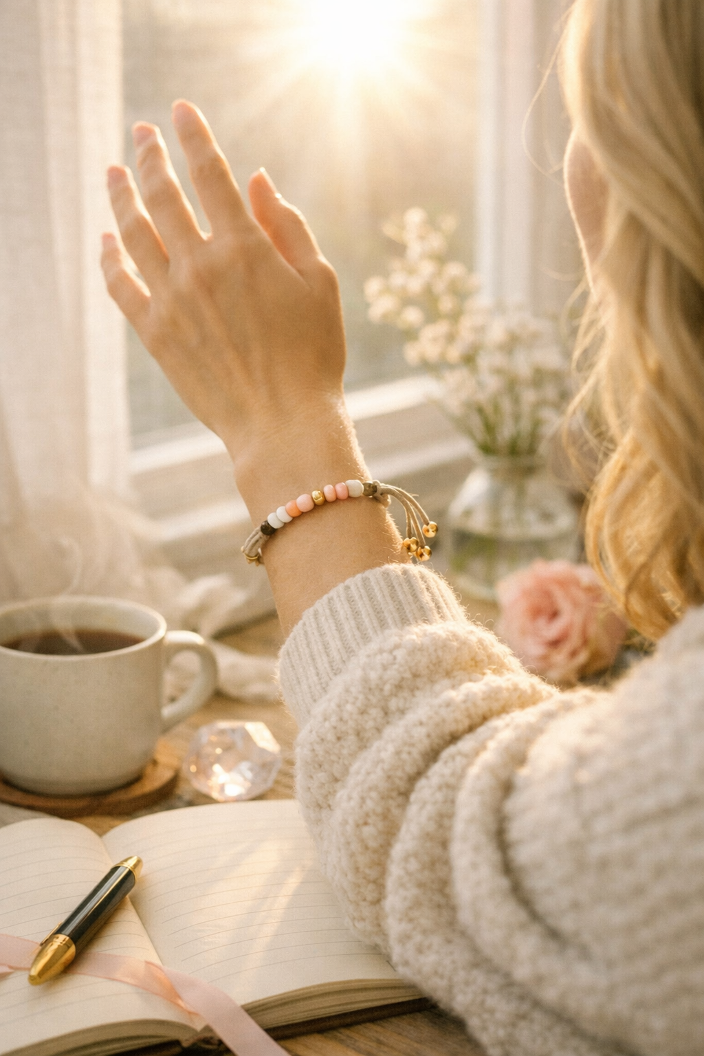 RISE Morse Code Bracelet